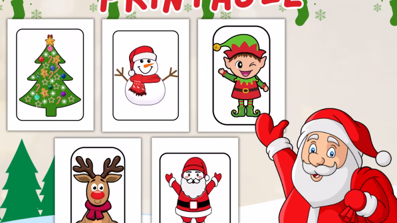 DOWNLOAD | Christmas Bundle Printables for Kids!
