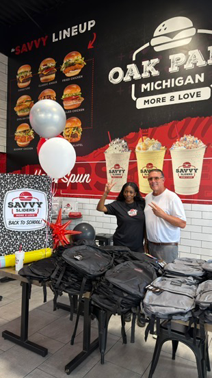 Savvy Sliders Helps Local Students Start the School Year Strong with More 2 Love Backpack Giveaway